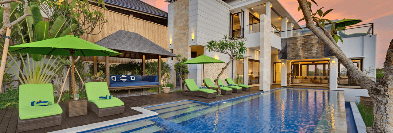 Villa LuWih Canggu bedroom beachfront villa  Bali